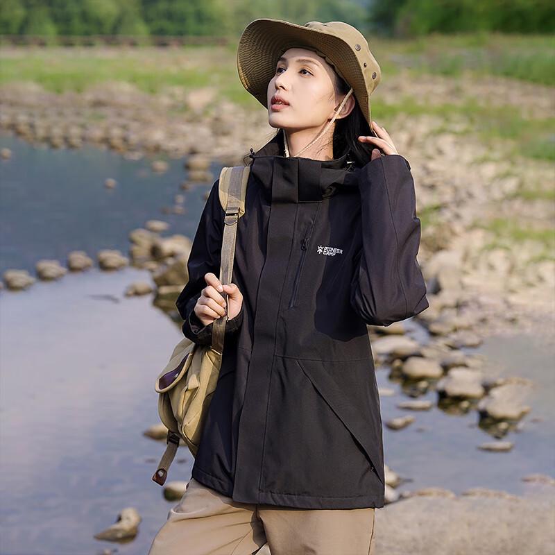 Tuoluzhe Women's Waterproof Windproof Outdoor Shell Jacket