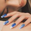 Heart-shaped Artificial Nails  24 Pieces Of Press- Nails  Suitable For Women And Girls  24 Pieces Per Pack  1ml