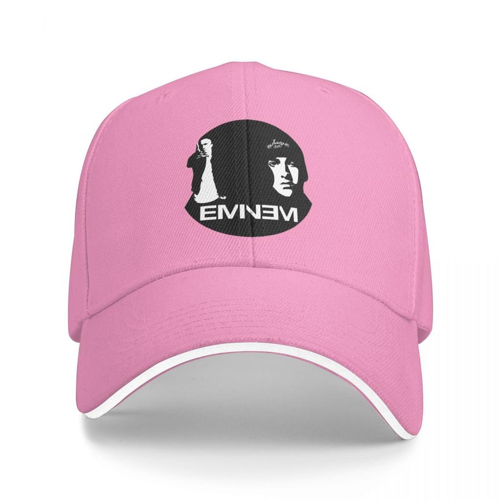Eminem Print Slim Shad Baseballkappen Snapback Baseballmützen Atmungsaktiv Lässig Kappe Outdoor für Männer und Frauen