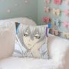 Cute T-Tomoe-S Kawaii Throw Pillow Covers Pattern Cushion Cover Suitable For Sofa Bedroom Car Pillow Cover