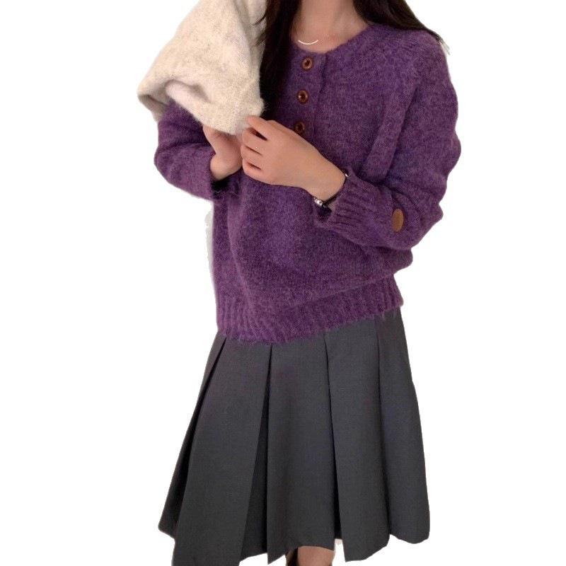 Autumn & Winter Korean Style Age-Reducing Knit Pullover Sweater for Women