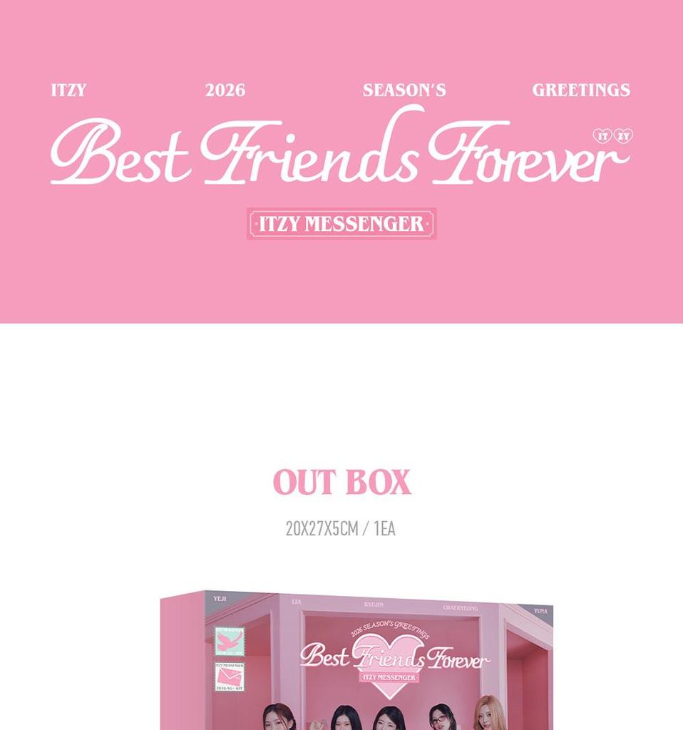 [Vorbestellung] ITZY [Best Friends Forever] 2026 SEASON'S GREETINGS