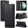 For Samsung Galaxy S23 FE Wallet Case AUTSPACE A01 Leather Stand Cover with RFID Blocking Card Holder