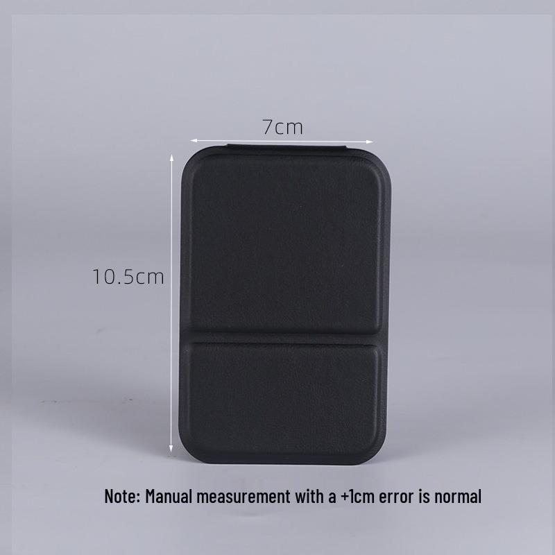 

Portable Mini Folding Makeup Mirror - Compact Travel Size for Dorms and Handbags чёрный