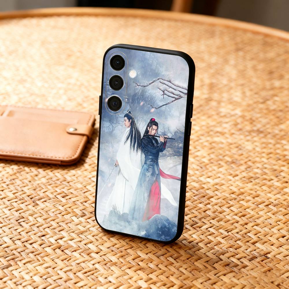 Y-Yibo W-Wang  The U-Untamed  Phone Case For Samsung  A73,72,71,53,52,51,22,91,80, Soft Black Cover
