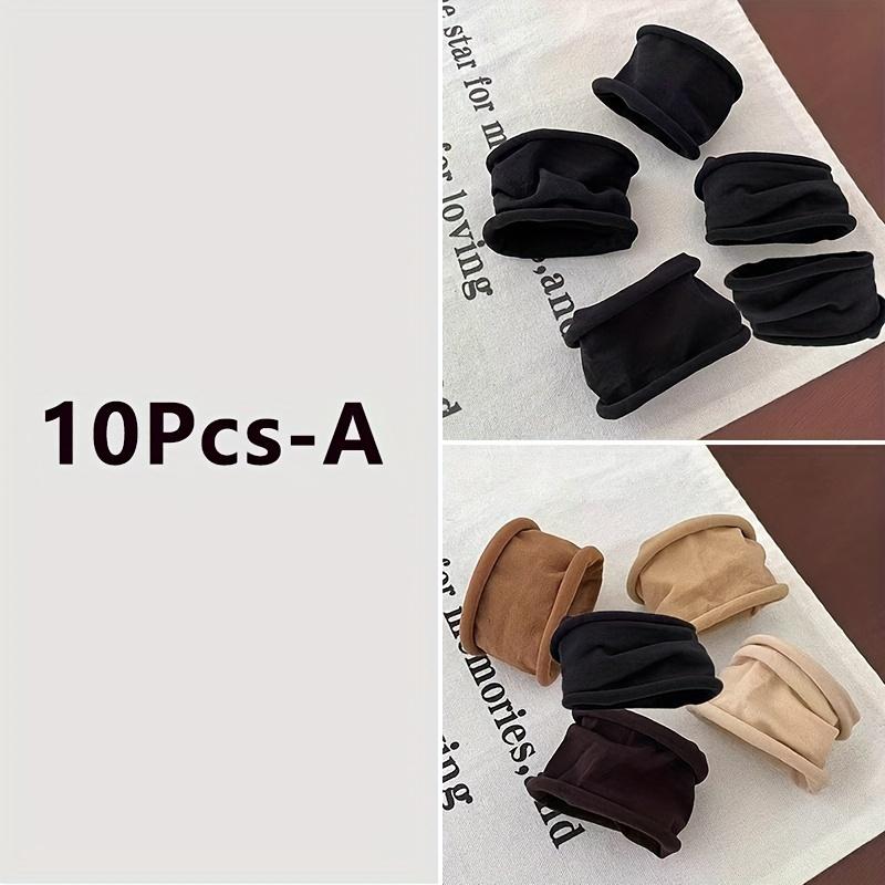 

10Pcs/Set New Women Girls Colorful Nylon Elastic Hair Bands Ponytail Hold Small Hair Tie Rubber Bands Scrunchie Hair Access