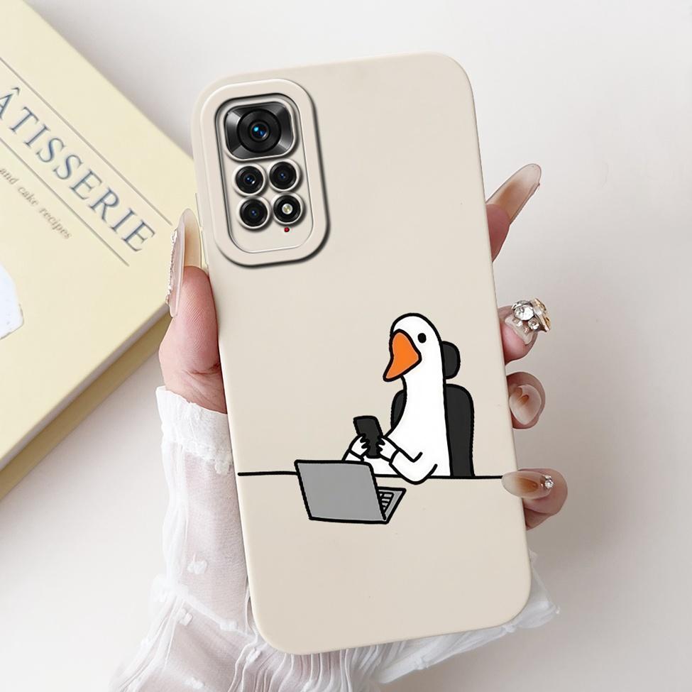 6.67'' Global For Redmi Note 11 Pro Case Silicone Fashion Luxury Cute Cat Painted Shockproof Phone Case For Redmi Note 11 Pro 5G
