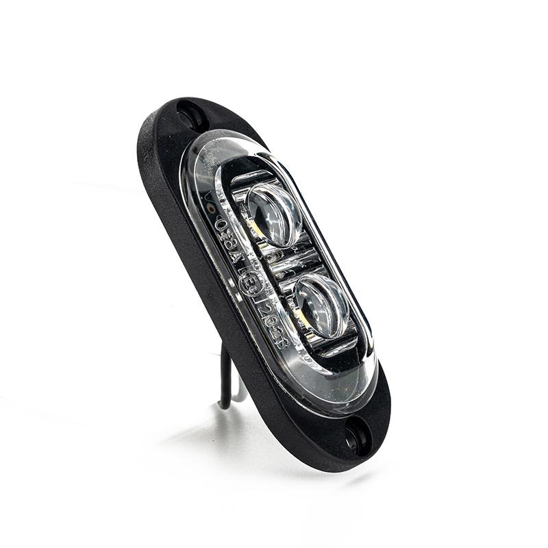 12V 24V Truck Led Side Marker Light Car Trailer Dot E8 Mark Reflector Van Clearance Lamp For Lorry Rv Bus Boat