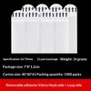 12 Pairs No‑Drill Self‑Adhesive Tape Strips, Multi‑Use For Frames Posters Wall Hangings