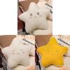 Fluffy Cloud Moon Raindrop Star Plush Toy Sofa Cushion Kids Room Decor 45cm White Round Eyes