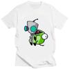 Invader Zim Graphic Tshirt Kawaii Zim Image Men Women Retro Shir Fashion Tee Cute Print Cartoon T Shirt Creativity Shortsleev