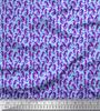 Soimoi Japan Crepe Satin Fabric Sea Horse Ocean Printed Craft Fabric by the metre 42 Inch