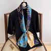 Luxury Design Silk Skinny Scarf For Women Fashion Hair Bands Neckerchief Soft Satin Lady Hands Bag Ribbon Neck Tie Scarf Female