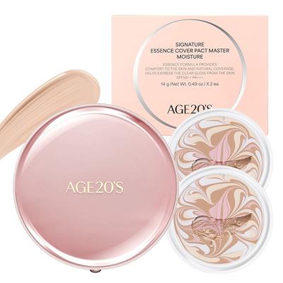 Age20s Signature Essence Cover Pact Moisture + Special Giveaway, No. 21 Light Beige