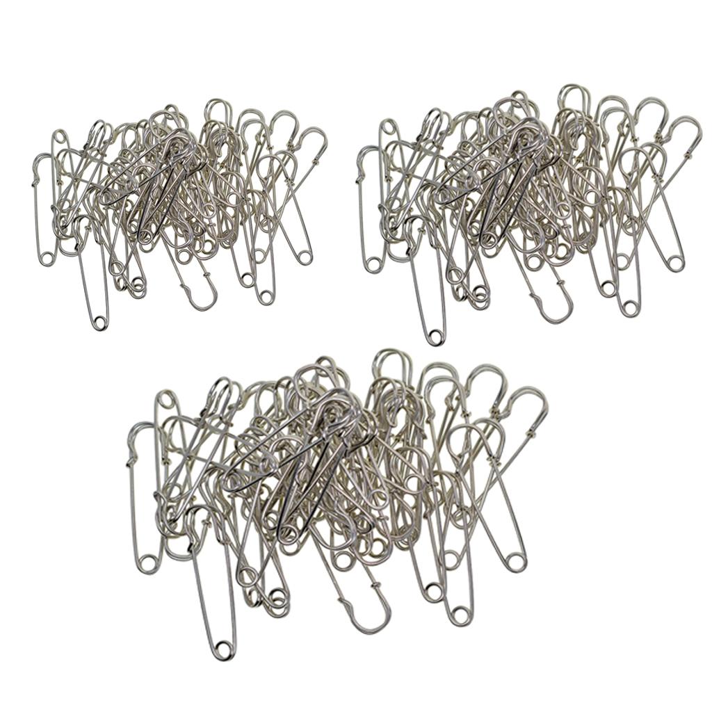 Safety Pins Large Heavy Duty Safety Pin 50pcs Blanket Pins Steel Wire Safety Pin
