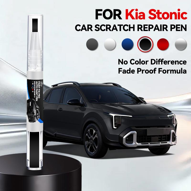 Vehicle Dedicated Exclusive Car Paint Repair Pen For 2017-2025 Kia Stonic Paint Scratch Repair Accessories White U4 Red SQ Black