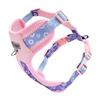 Bright Color Dog Harness Vest for Small Dogs Adjustable Design with Breathable Nylon Fabric for Comfortable Walking Use