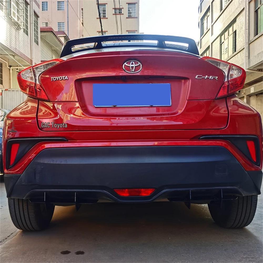 

2017-2020 Toyota CHR Задний спойлер Внешний автомобильный аксессуар чёрный