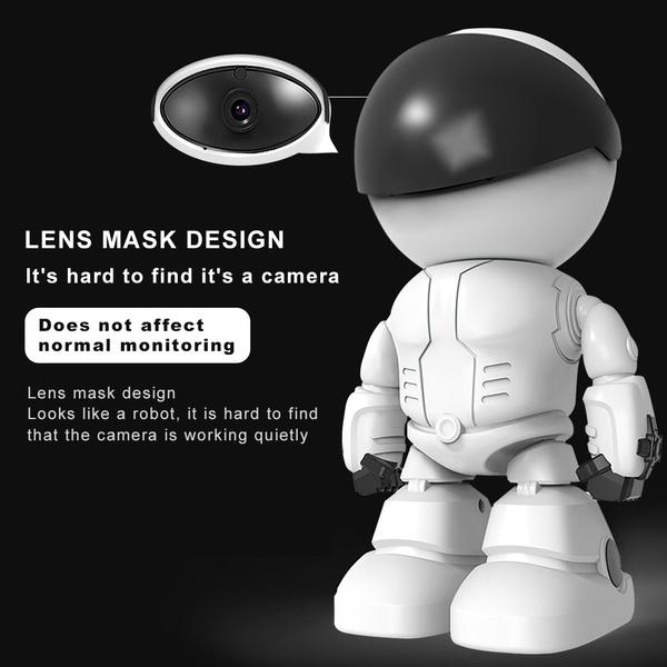 200W Wireless Home Security Camera 1080P Indoor IP Camera Motion Detection Auto-Tracking Two-Way Audio Baby Monitor Surveillance Camera