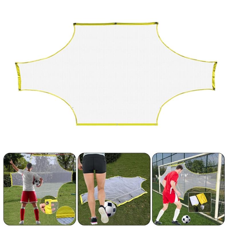 Soccer Net Football Training Net Scoring Training Equipment Practice Goal Shots Soccer Targets Sheet Practice Targets Net