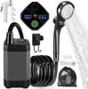 Portable Electric Shower Head for Outdoor and Camping