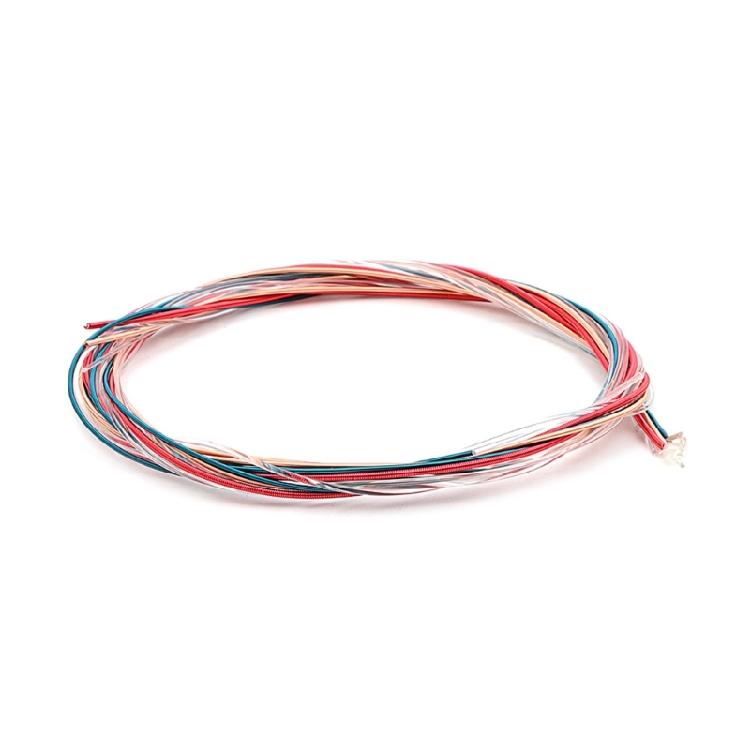 

Set of 6pcs Acoustic Guitar Strings 28-49 Coloured Replacement Acoustic Strings 1
