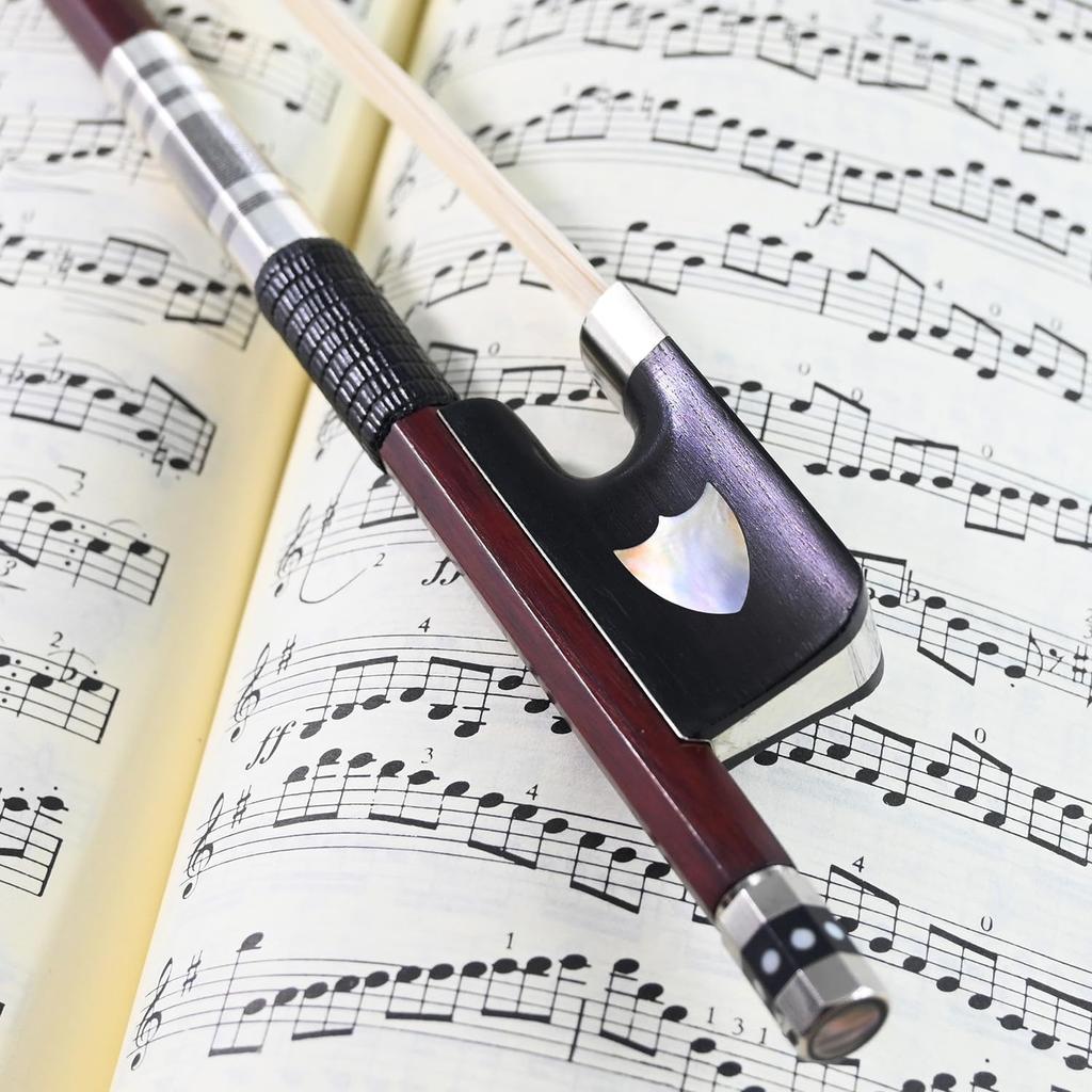 PERNAMBUCO Cellobogen in voller Größe für professionelle Musiker, tiefer und kraftvoller Klang, Naturrosshaar, Art.-Nr. 430C