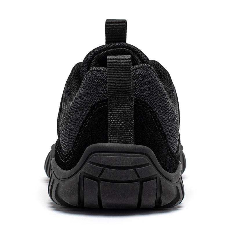 Hobibear Unisex Wide Toe Sneakers Mesh Breathable Walking Shoes Non Slip Lace Up Sneakers