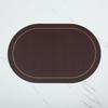 Leather Dining Placemat & Coaster Set