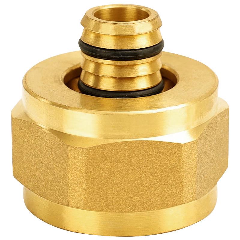 Aluminum-Plastic Pipe Adapter: 6-Point Copper Reducing Joint for Floor Heating and Solar Water Systems