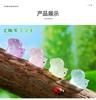 10-100pcs Luminous Mini Aplysia Resin Little Snail Figurines Tiny Sea Animals for Dollhouse Aquarium DIY Crafts Garden Decor