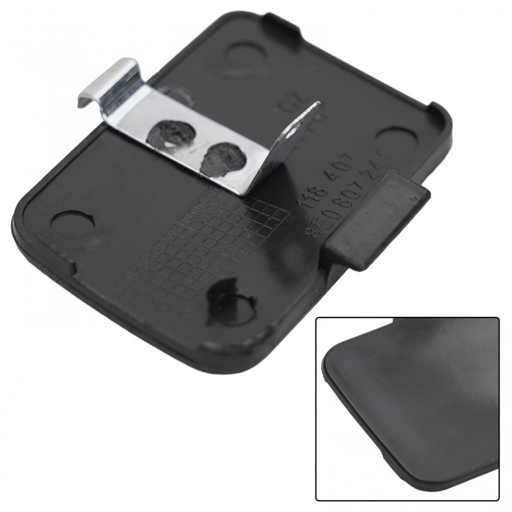 Abschleppöse Abdeckung Fahrzeug 1 Stück 8E0807241 Zubehör Schwarz