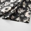 Men's Plus Size Printed Pure Cotton Short Sleeve Shirt