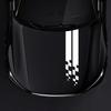 2PCS Universal Hood Sports Long Striped Plaid Car Stickers Auto Cover Scratches Vinyl Waterproof Decals Tuning Car Accessories