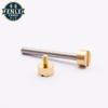 Kit di Collegamento Vite per Ansa Orologio Vite Tubo Barra per Cinturino in Pelle Acciaio Inossidabile Barra Vite Piatta 14 16 18 20mm