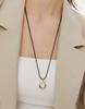 Hyeres Lor [Premium Plating] H Edition Ab(C) Fluid String Necklace Hl6N66626Cb650