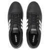 Adidas Break Start Synthetic Leather Trendy Comfortable Non-Slip Wear-Resistant Low-Top Skate Shoes Unisex Sneakers Black JR8151