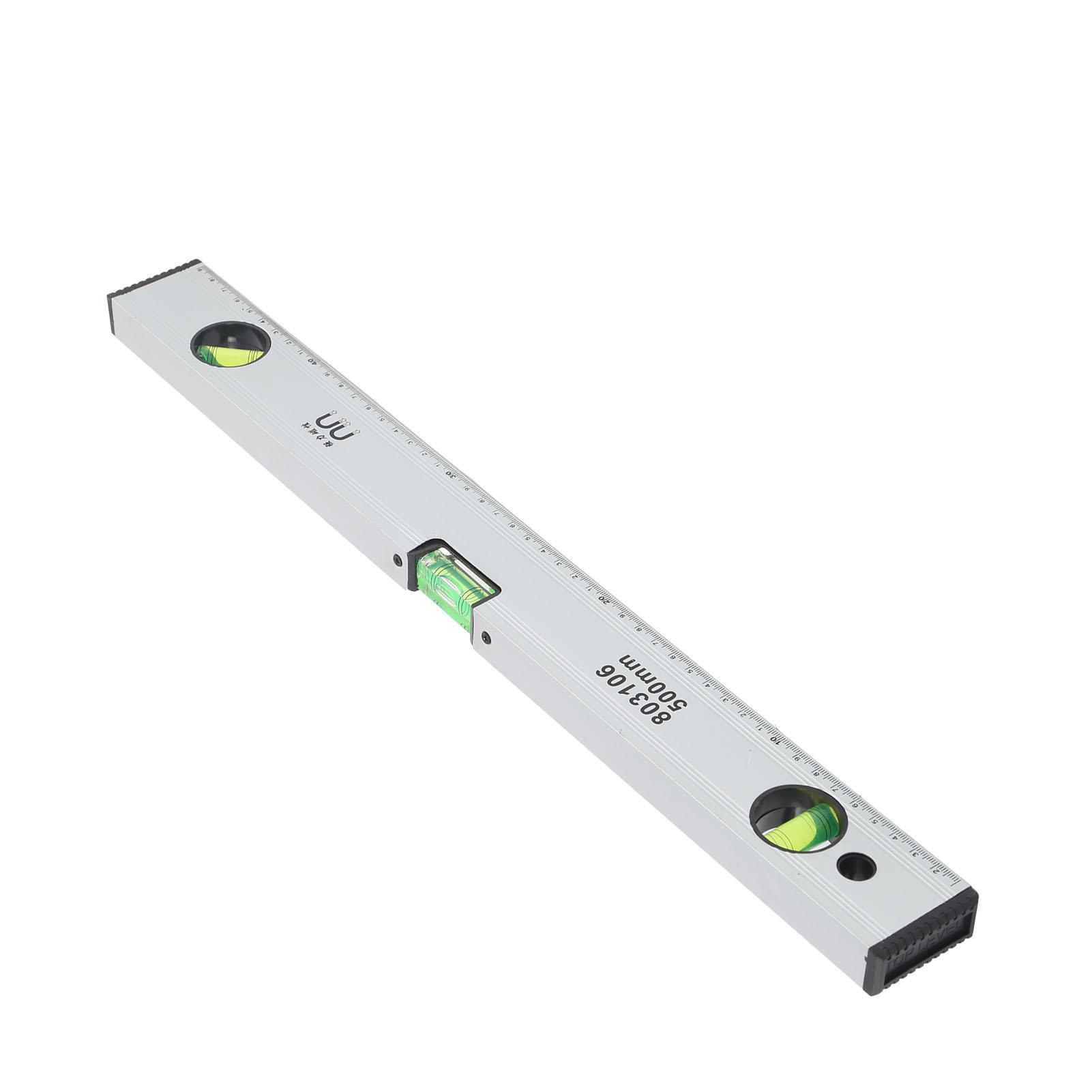 Level Ruler Measuring Ruler Spirit Level Aluminum Alloy Magnetic Measuring Ruler MultiFunction Levelling Instrument Spirit Level