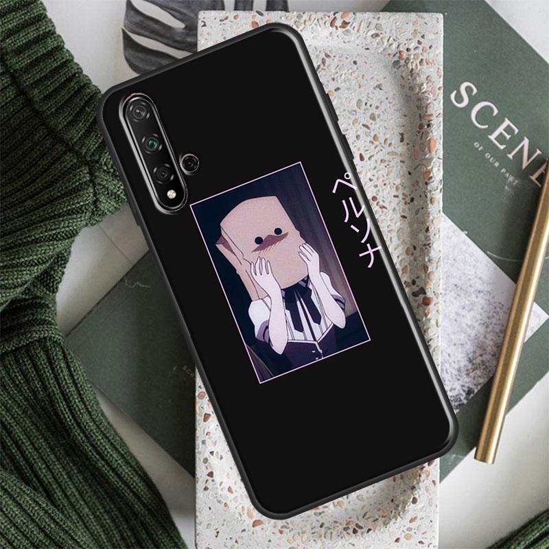 Sad Japanese Anime Aesthetic For Huawei Nova 12s 7i 8i 11i 12i 9 10 SE Y91 Y90 Y60 Y70 Y72 Y61 P30 P40 Lite P60 Pro Case