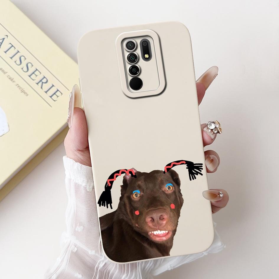 

Для Xiaomi Redmi 9 Чохол 6.53 Милий Панда Авокадо Квадратний Силіконовий Матовий Чохол для Телефона Для Xiaomi Redmi 9 Prime Poco M2 Redmi9 Funda Redmi 9 Prime