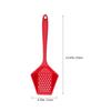 Silicone Slotted Spoon Ergonomic Ice Scoop Multi-Function Kitchen Strainer Household Filter Cooking Supply Wear Resistant Smooth