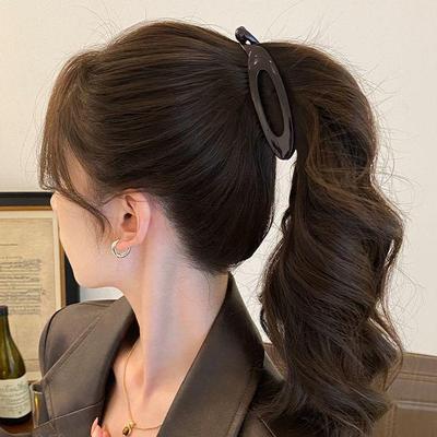 Hochwertige Acryl Vertikale Bananen-Haarspange für Damen - 2025 Edition