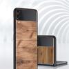 Skládací pouzdro pro Samsung Z Flip 3 Shell pro Galaxy Z Flip3 Hard Capa For ZFlip 3 silikonový kryt telefonu dřevěný