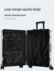 20-inch Scratch & Wear-Resistant Multifunctional Travel Trolley Suitcase