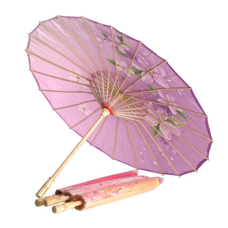 Dekoration Paraply Vattentät Craft Cheongsam Performance Dans Silk Paraply Fotografi rekvisita