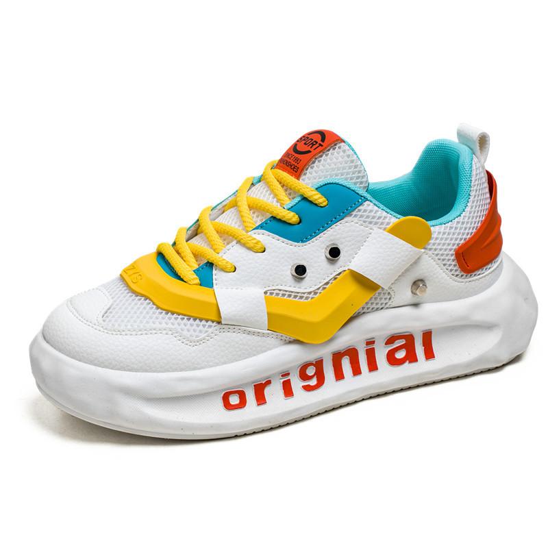 

Весенне-осенние классические специальные мужские туфли на толстой подошве, высокие модные повседневные туфли, уличные молодежные спортивные кроссовки для бега 44