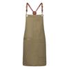 Karlowsky Unisex Adult Urban Leather X-Style Bib Apron
