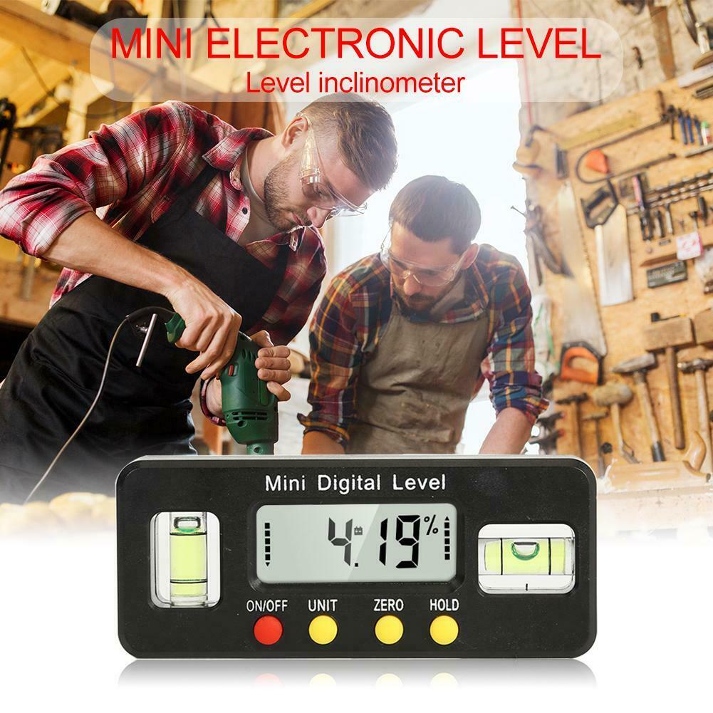 Mini Digital Level Angle Finder Angle Gauge Protractor Inclinometer with Magnet