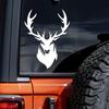 Jungle Deer Head Decals & Bumper Creative&funny Stickers for Cartoon Fans&lover,high Quality for Car Trucks Motorcycles & Laptop