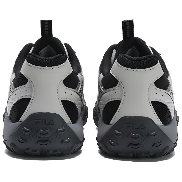 FILA Pebble Comfortable Versatile Durable Low-Top Running Shoes Women sneaker Gray Black F12W432106F-BA